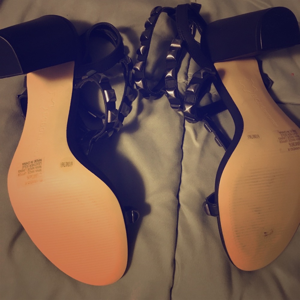 Size 6 1/2 New BCBG studded heels